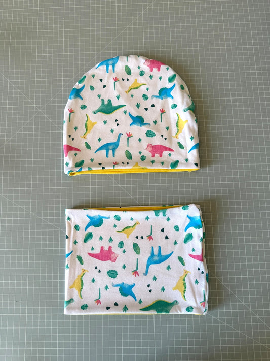 Cappello e scaldacollo bambino taglia 4 anni