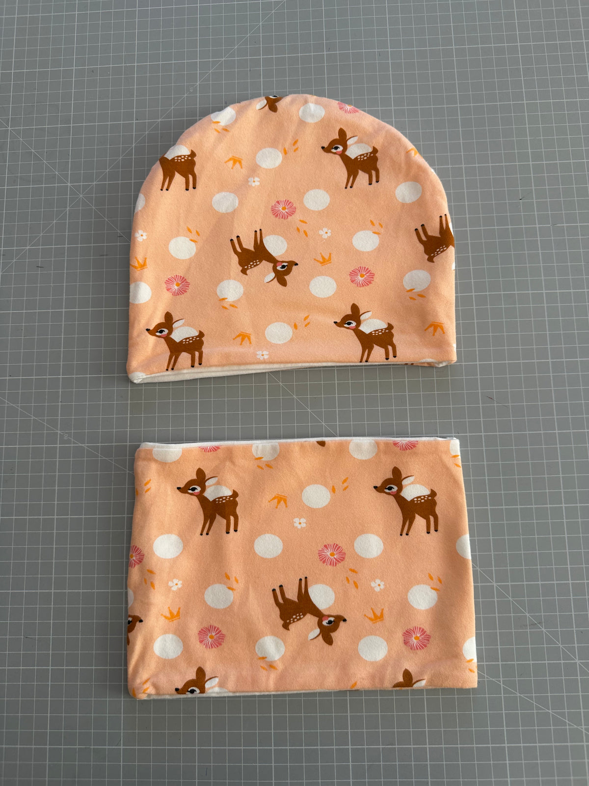 Cappello e scaldacollo bambina taglia  3 anni