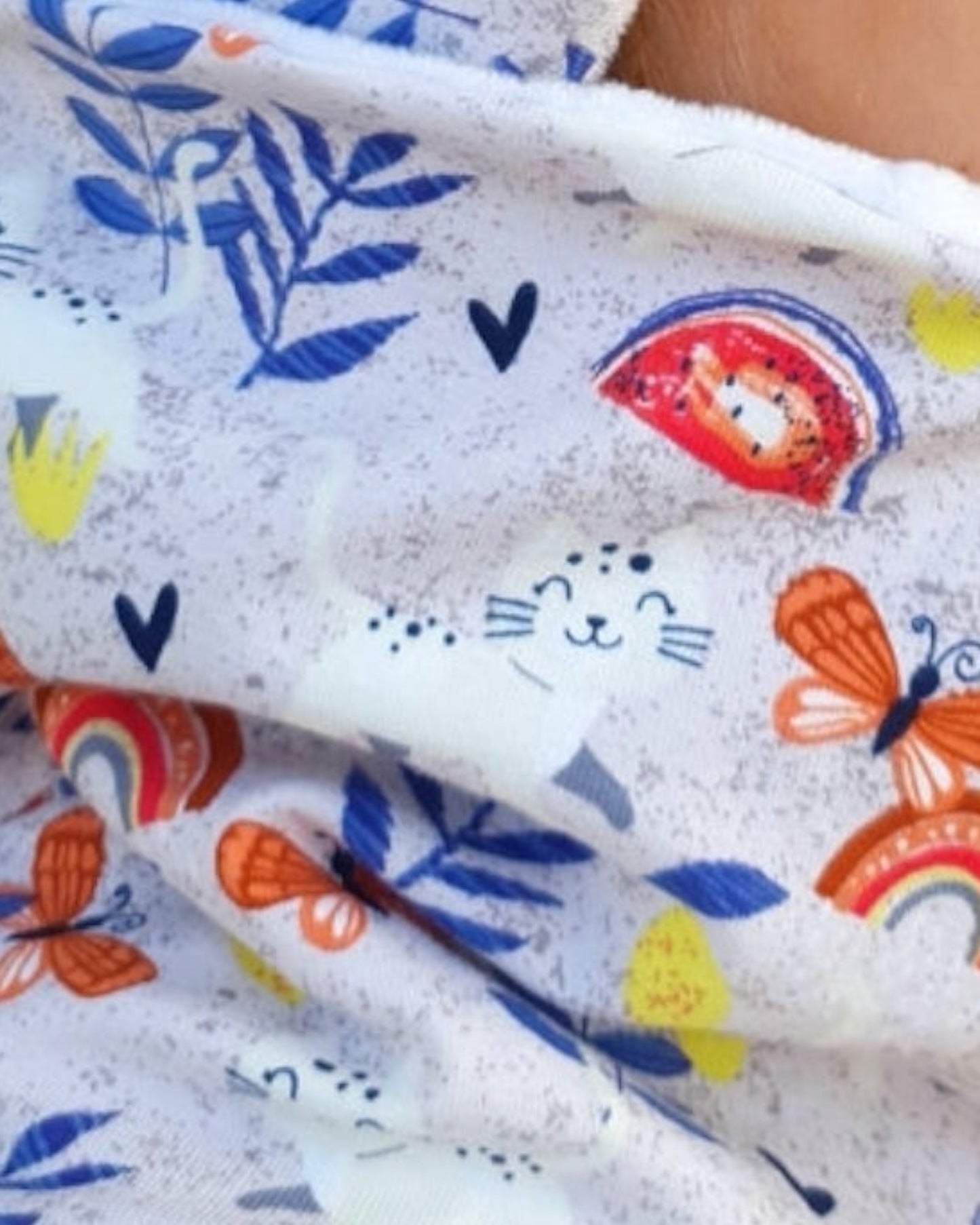 Set Cappello e Scaldacollo Bambina Fatto a Mano in Cotone Certificato