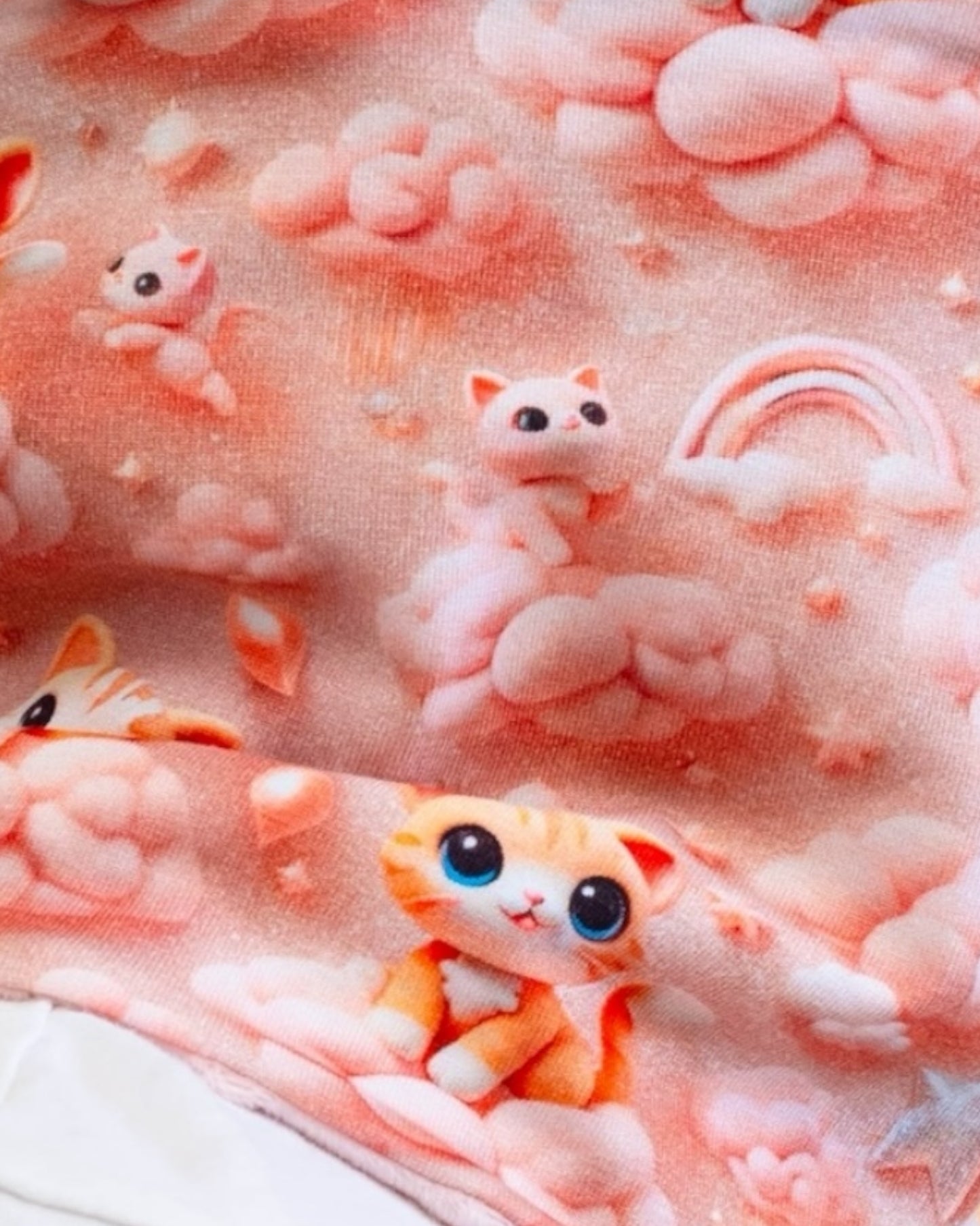 Set Cappello e Scaldacollo Bambina Fatto a Mano in Cotone Certificato