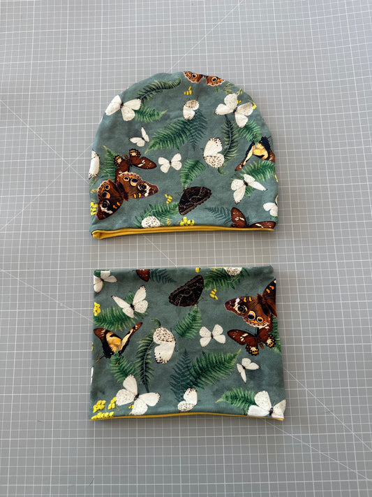 Cappello e scaldacollo bambina taglia  6 anni