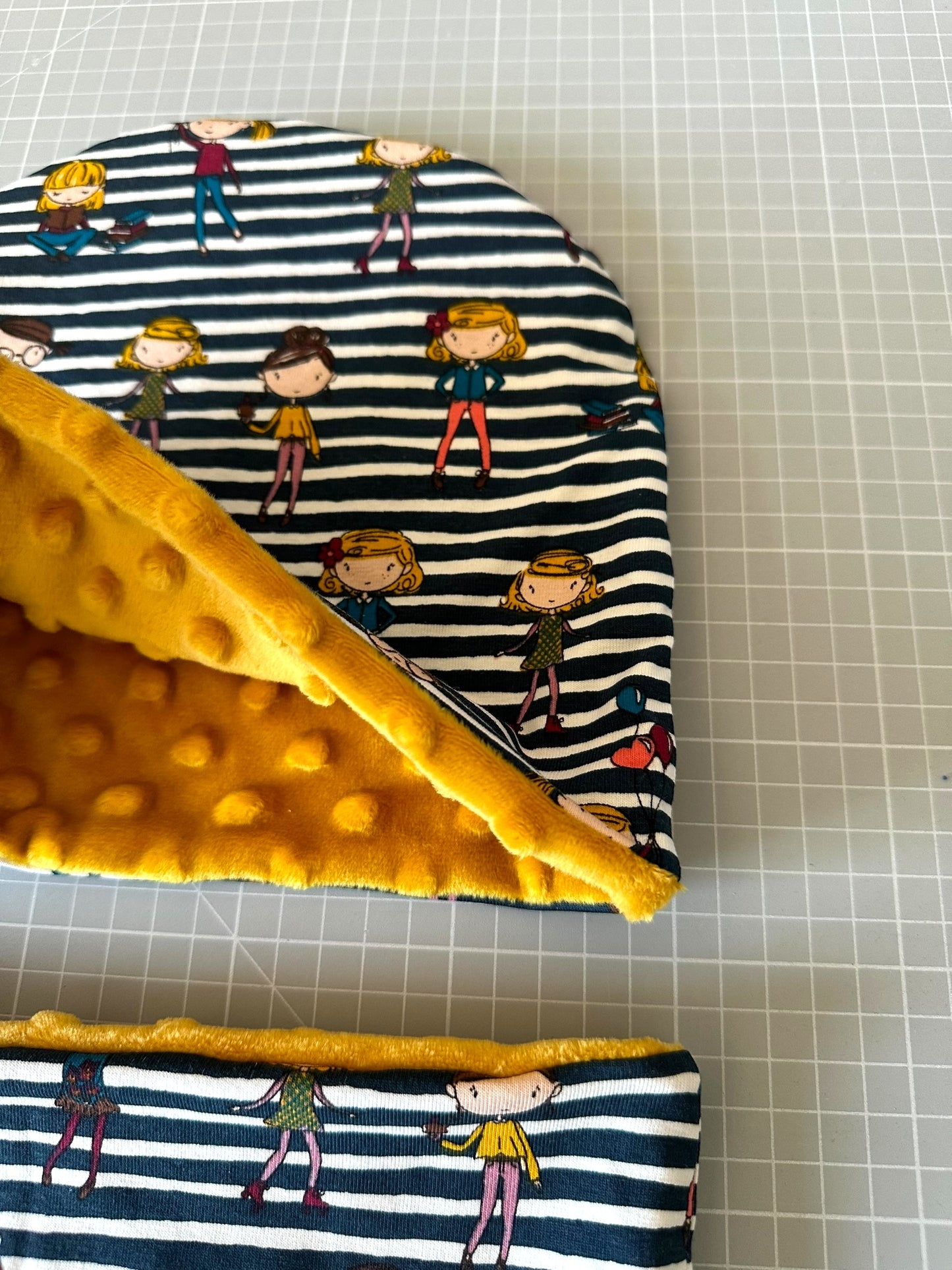 Cappello e scaldacollo bambina taglia 7 anni