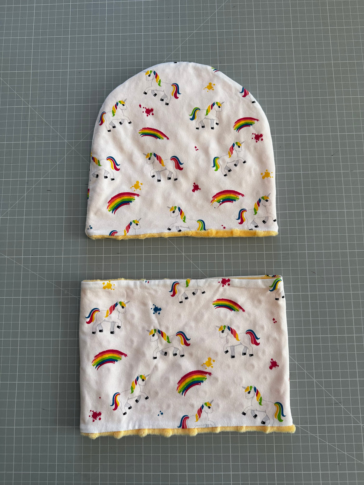 Cappello e scaldacollo bambina taglia 3 anni