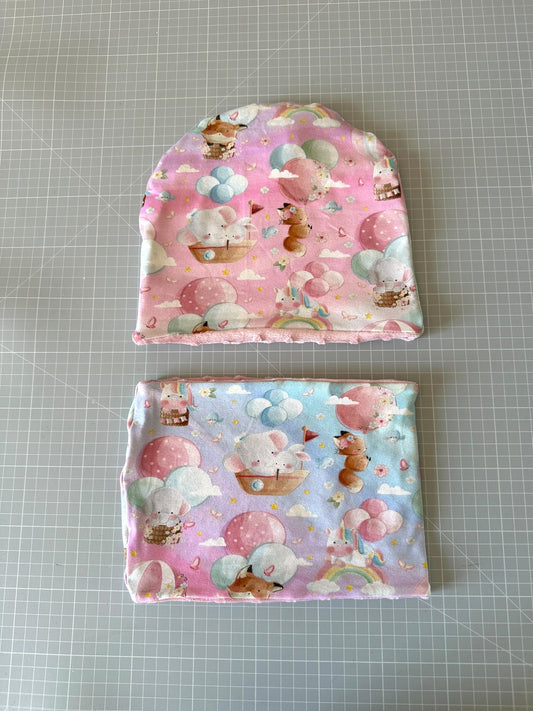 Cappello e scaldacollo bambina taglia 7 anni