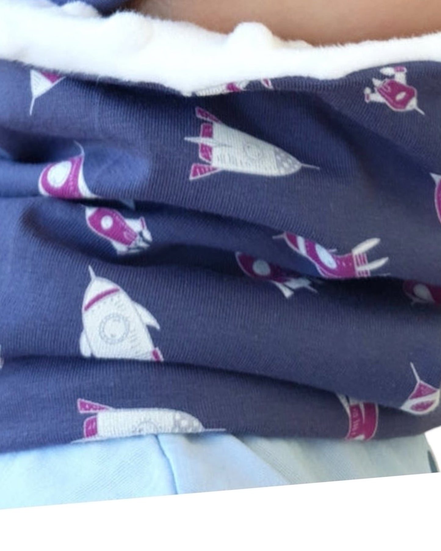 Set Cappello e Scaldacollo Bambina Fatto a Mano in Cotone Certificato