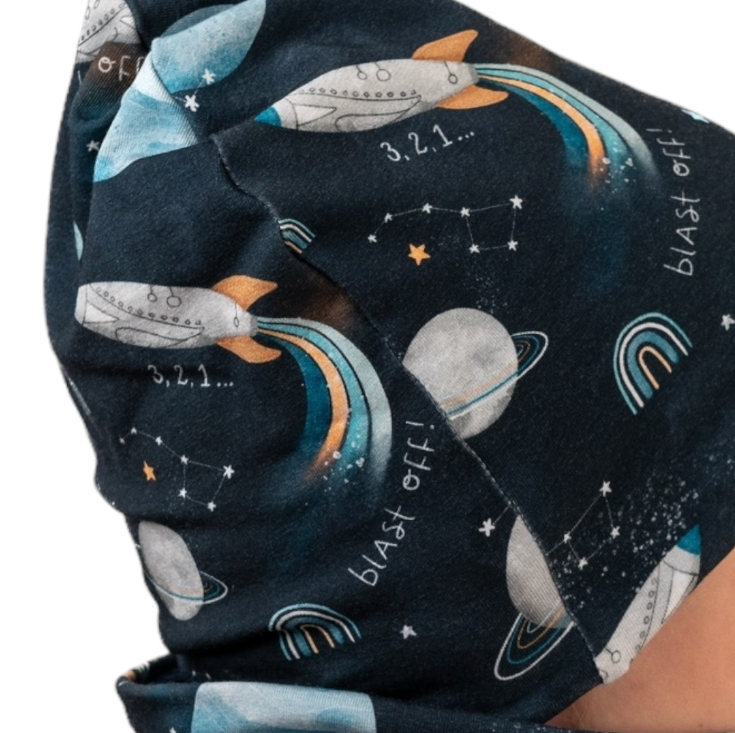 Set Cappello e Scaldacollo Bambino Fatto a Mano in Cotone Certificato