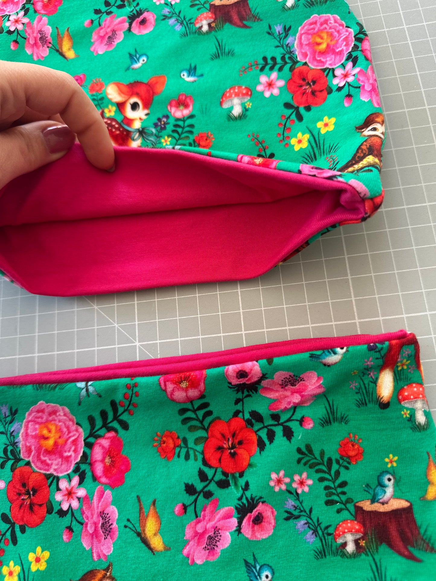 Cappello e scaldacollo bambina taglia  6 anni