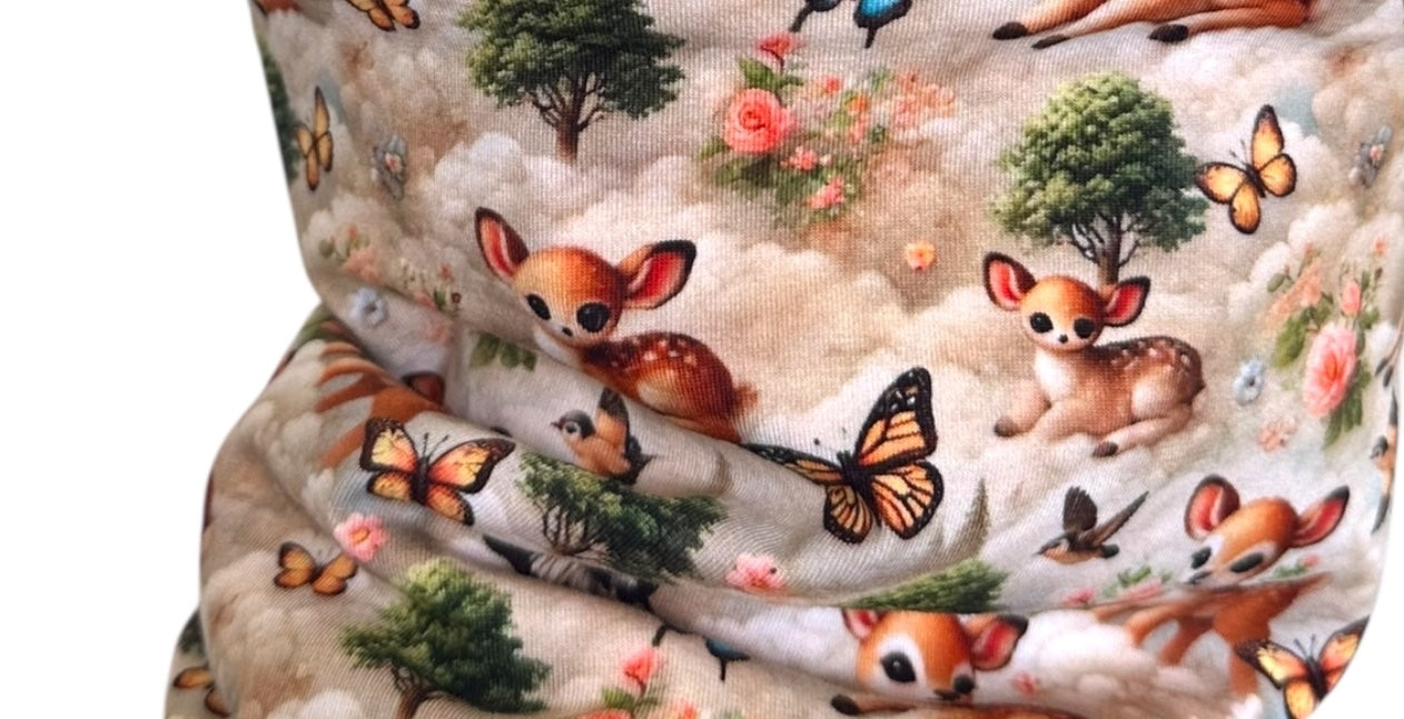 Set Cappello e Scaldacollo Bambina Fatto a Mano in Cotone Certificato