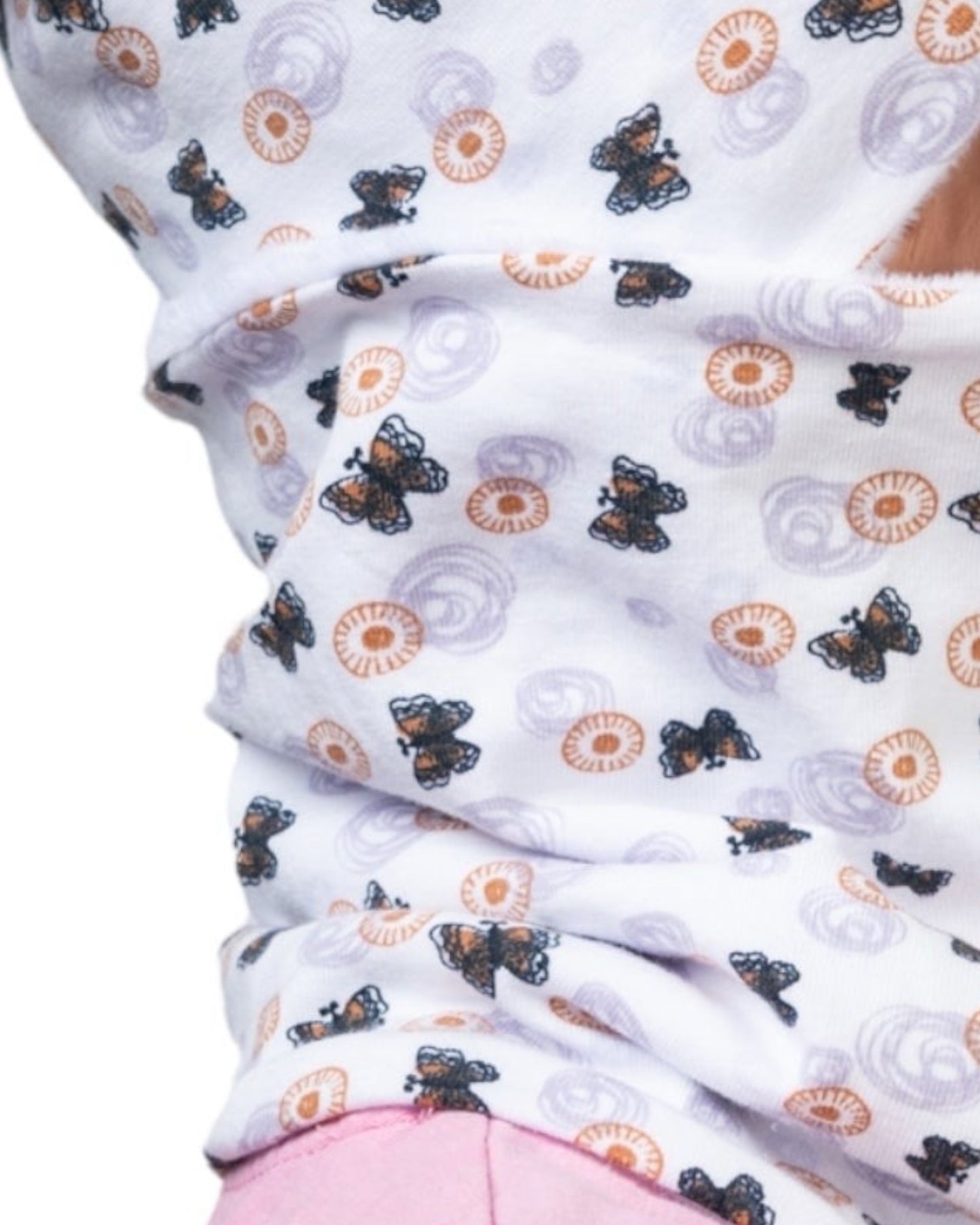 Set Cappello e Scaldacollo Bambina Fatto a Mano in Cotone Certificato