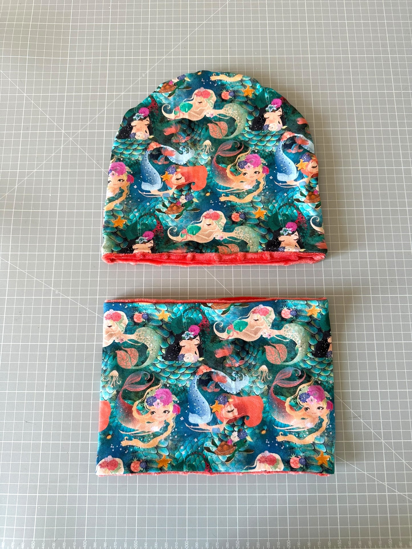 Cappello e scaldacollo bambina taglia 7 anni