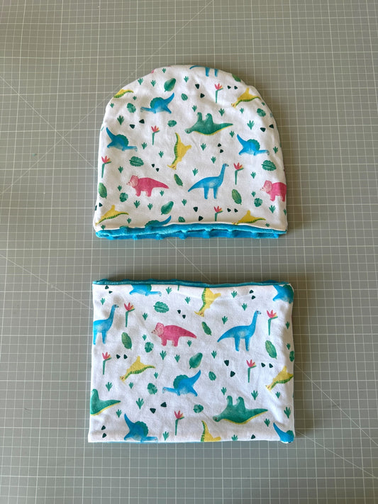 Cappello e scaldacollo bambino taglia 3 anni