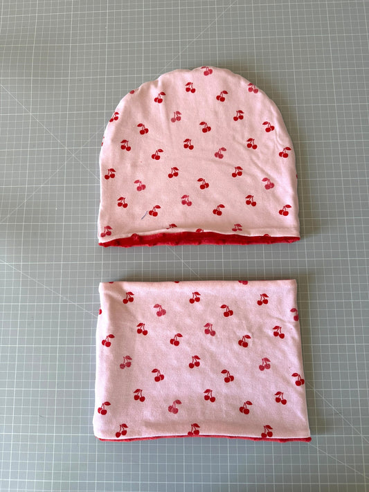 Cappello e scaldacollo bambina taglia 7 anni