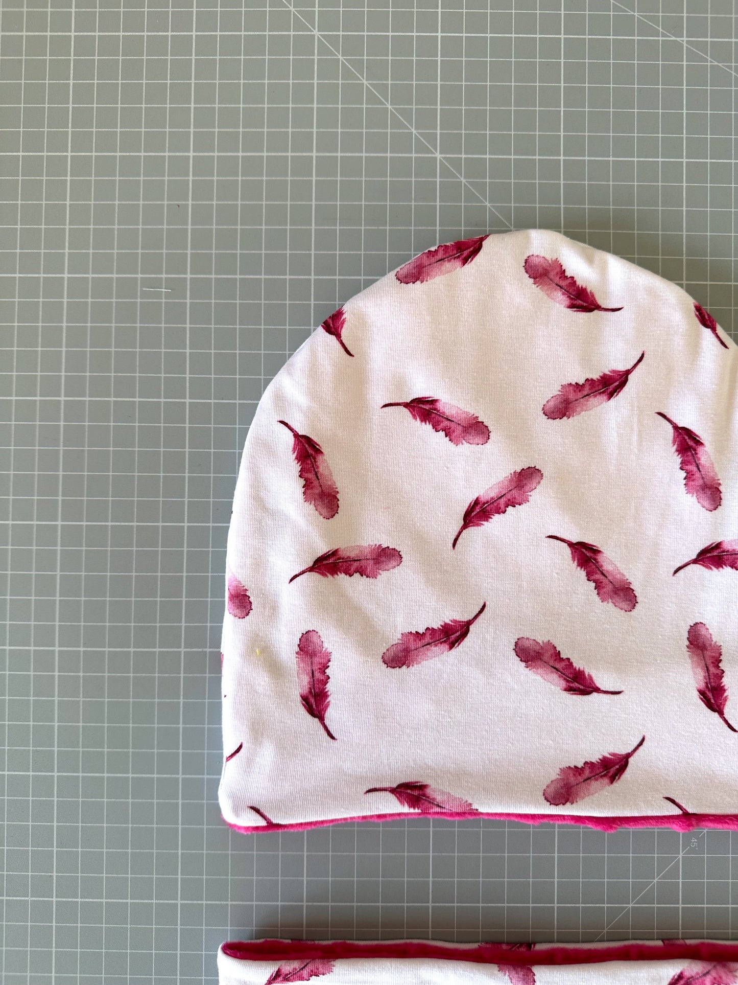 Set Cappello e Scaldacollo Bambina Fatto a Mano in Cotone Certificato