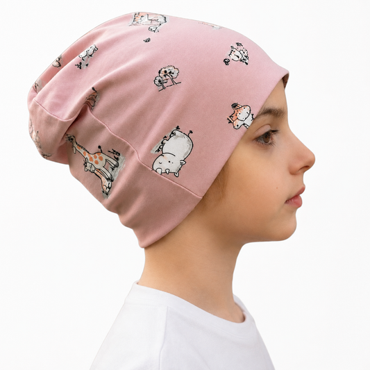 Cappello Bambina Fatto a Mano in Cotone Certificato