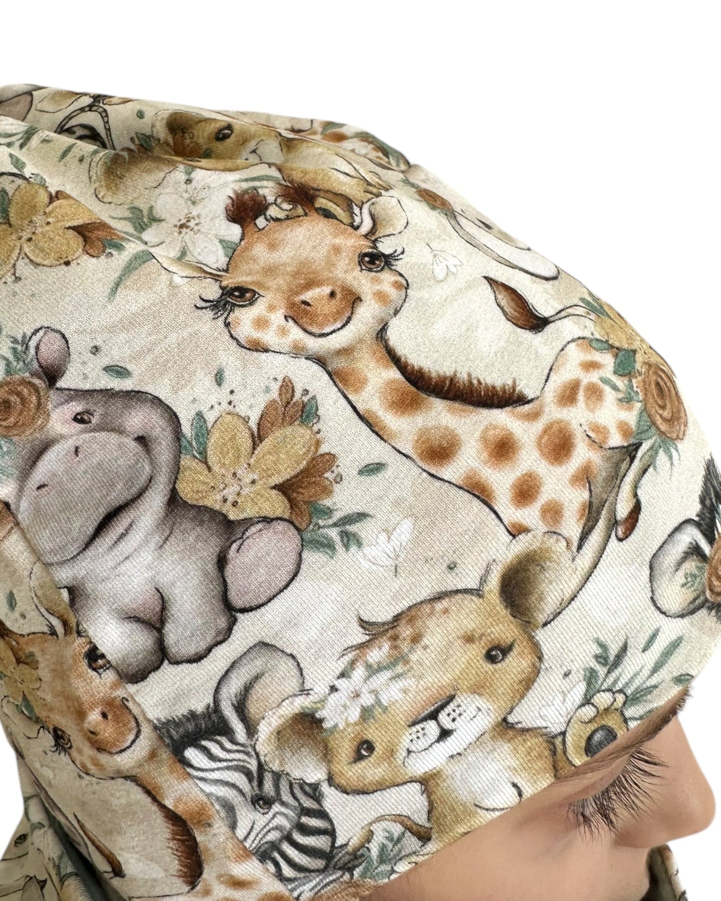 Set Cappello e Scaldacollo Unisex Fatto a Mano in Cotone Certificato