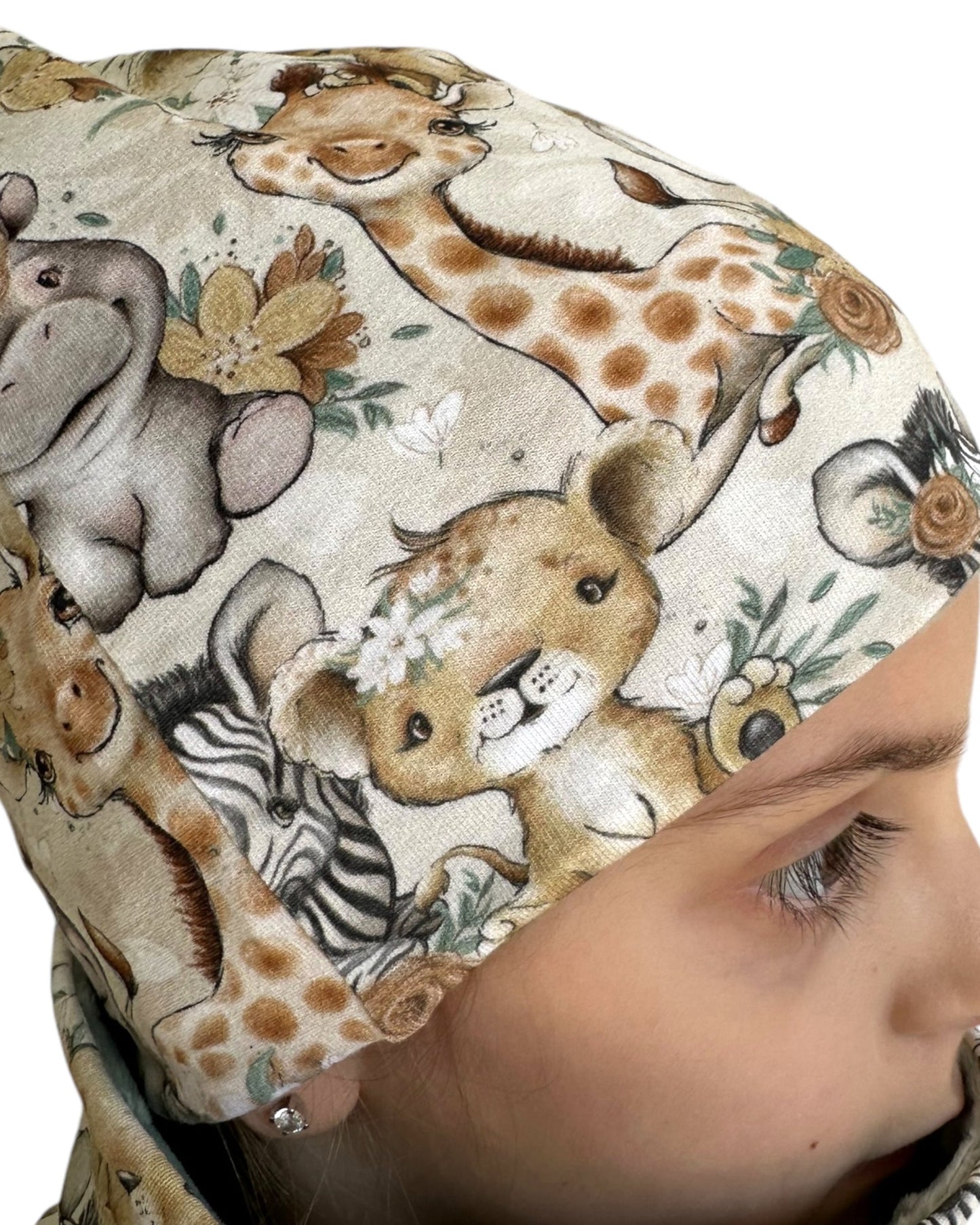 Set Cappello e Scaldacollo Unisex Fatto a Mano in Cotone Certificato