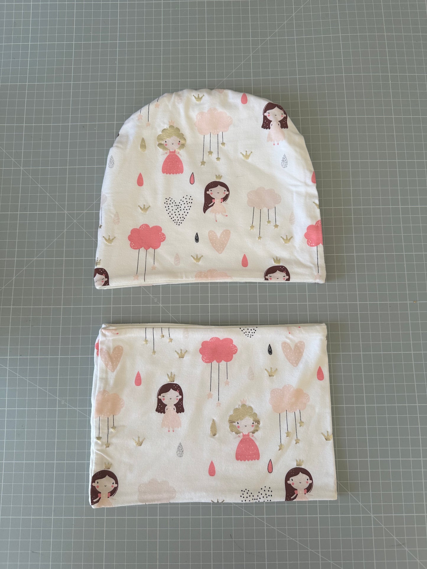 Cappello e scaldacollo bambina taglia  3 anni