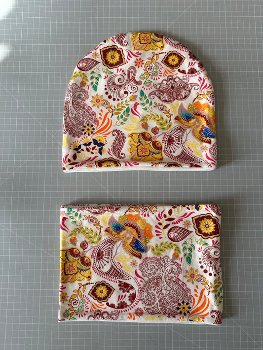 Cappello e scaldacollo bambina taglia 8 anni