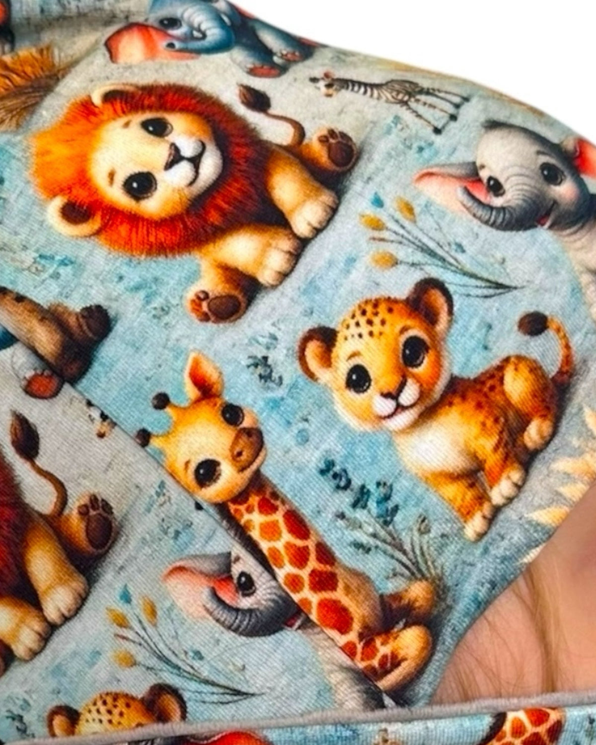 Set Cappello e Scaldacollo Bambino Fatto a Mano in Cotone Certificato