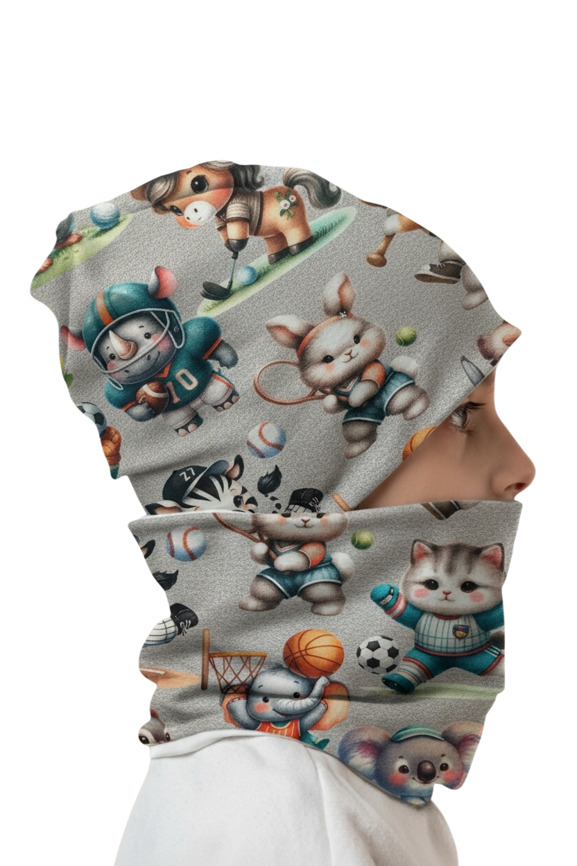 Cappello e scaldacollo bambino