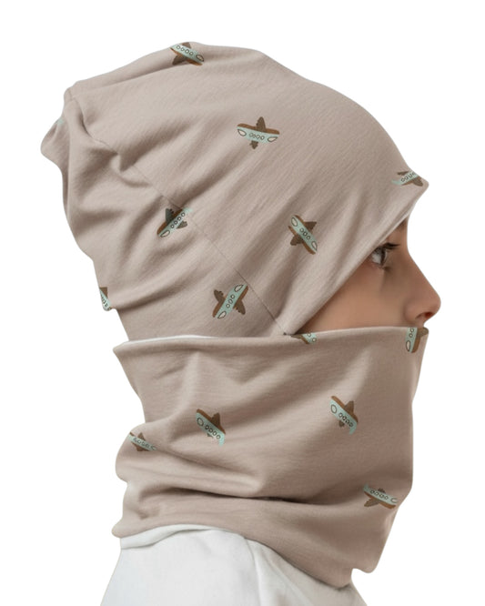 Cappello e scaldacollo bambino
