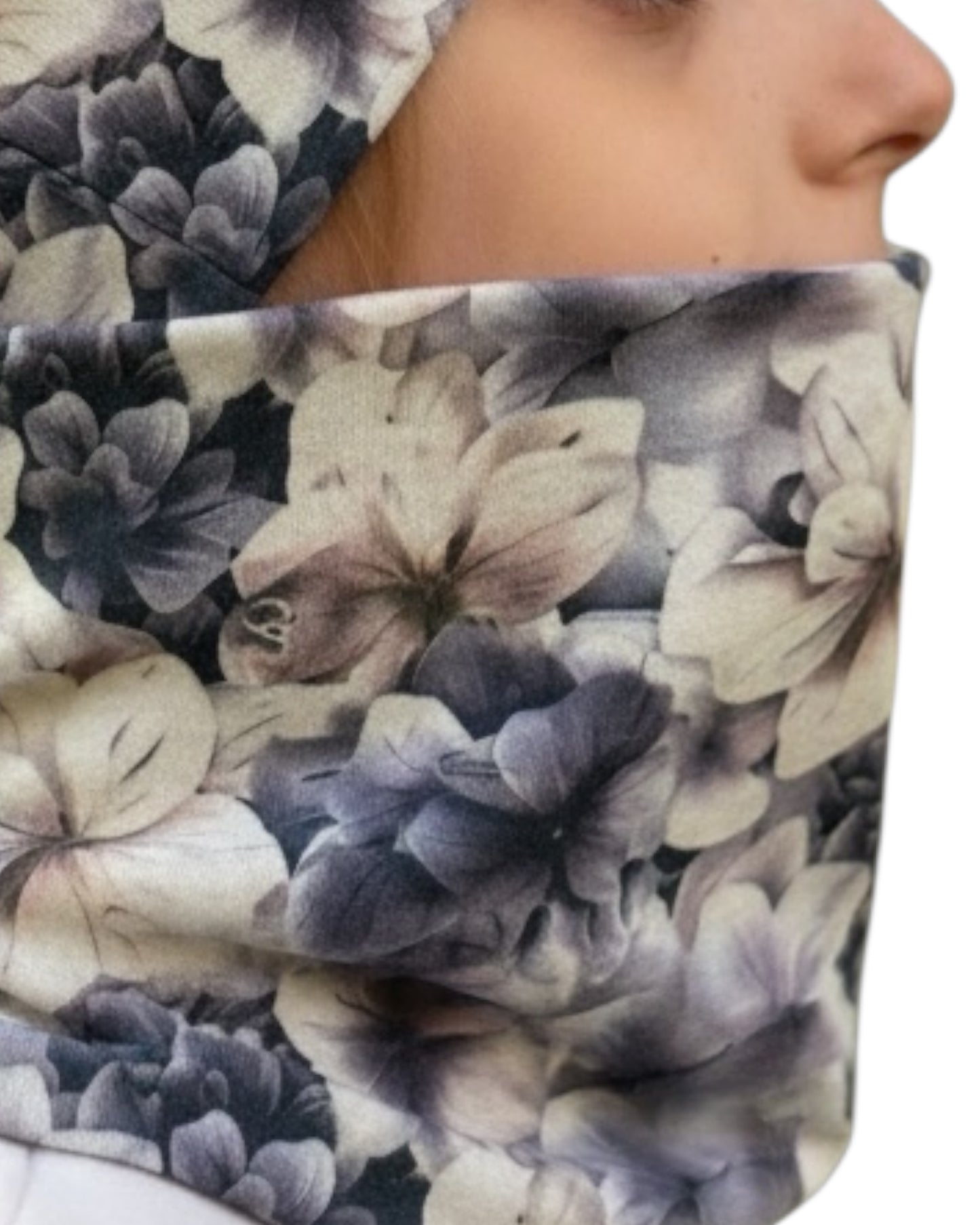 Set Cappello e Scaldacollo Bambina Fatto a Mano in Cotone Certificato