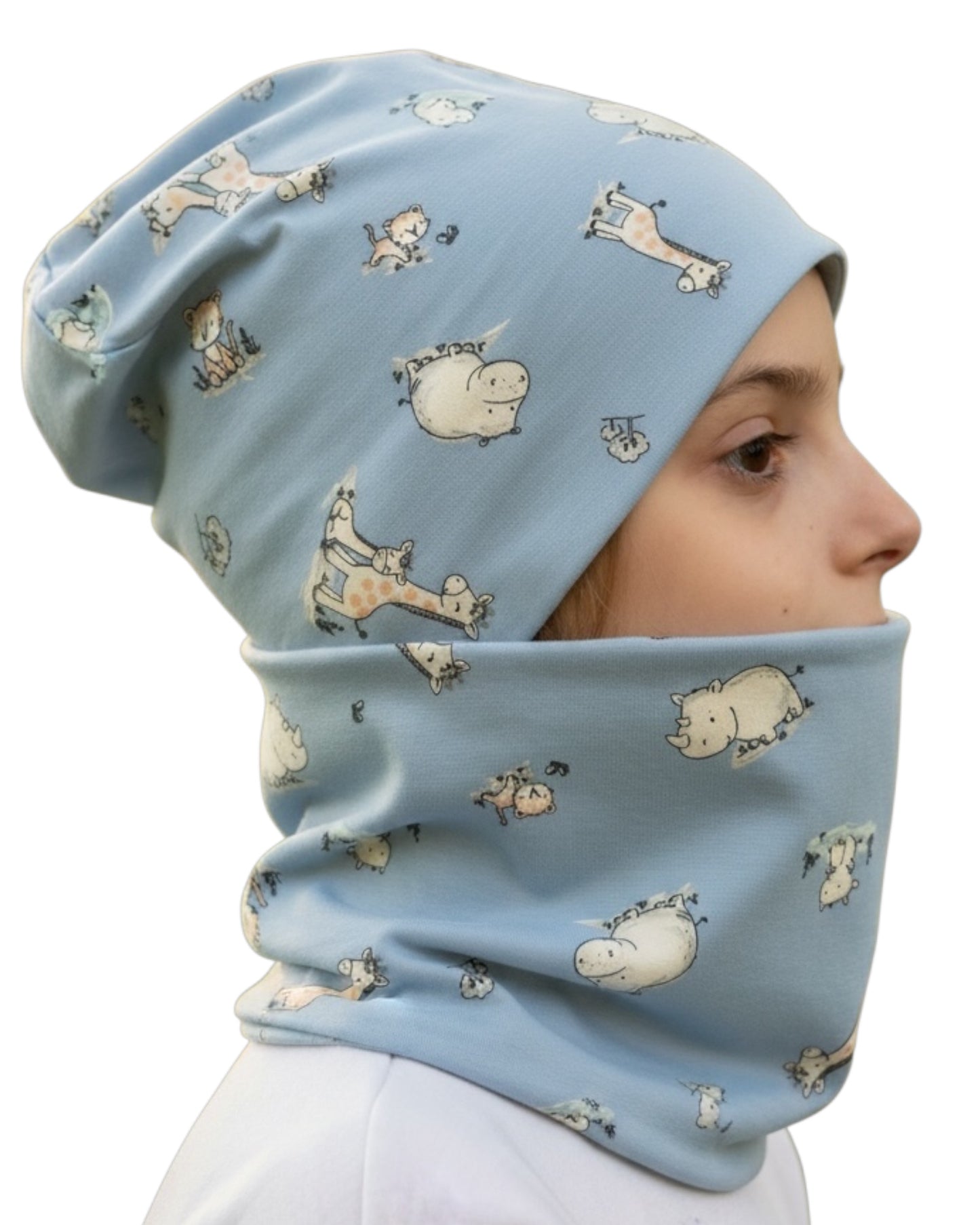 Cappello e scaldacollo bambino