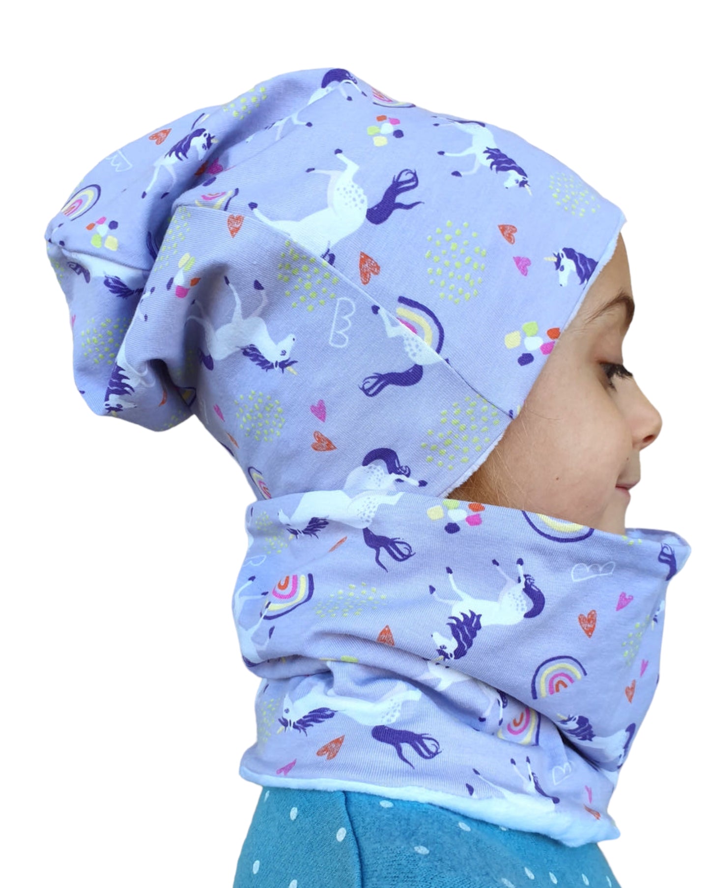 Cappello e scaldacollo bambina